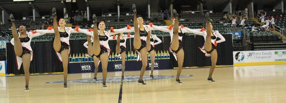 Kick Team Dance Category for Missouri Dance Team Association in St. Charles Missouri