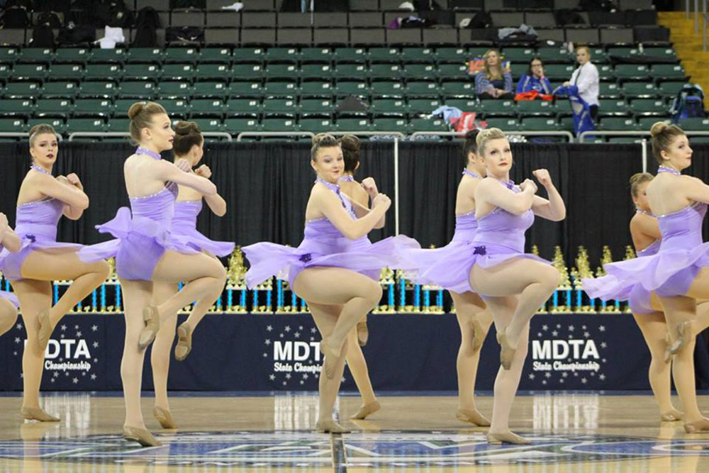 Lyrical Jazz Team Dance Category for Missouri Dance Team Association in St. Charles Missouri